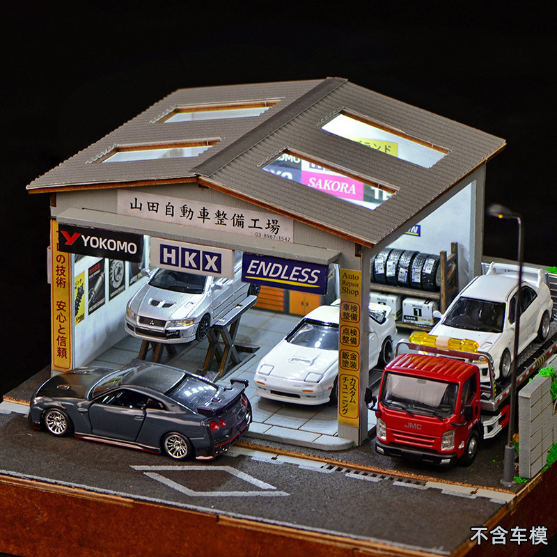 Tools For Garage - 1:64 Scale DIY Auto Repair Shop