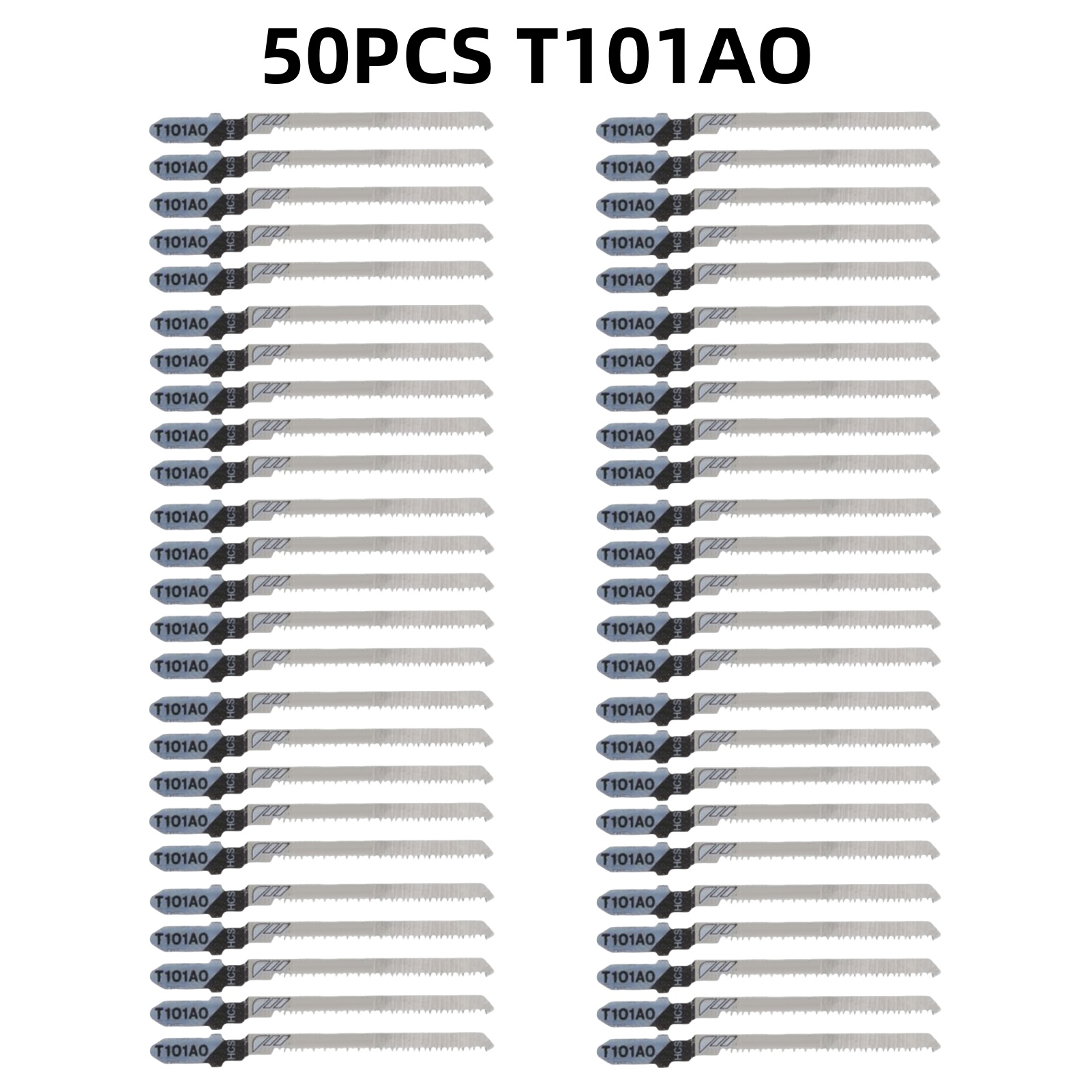 Workshop Cleaning Tools - 50PCS T101AO 3inch T-Shank Clean Curved
