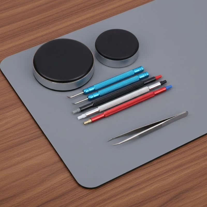 Workshop Tools Used - Premium Steel Watch Tools Set Needles