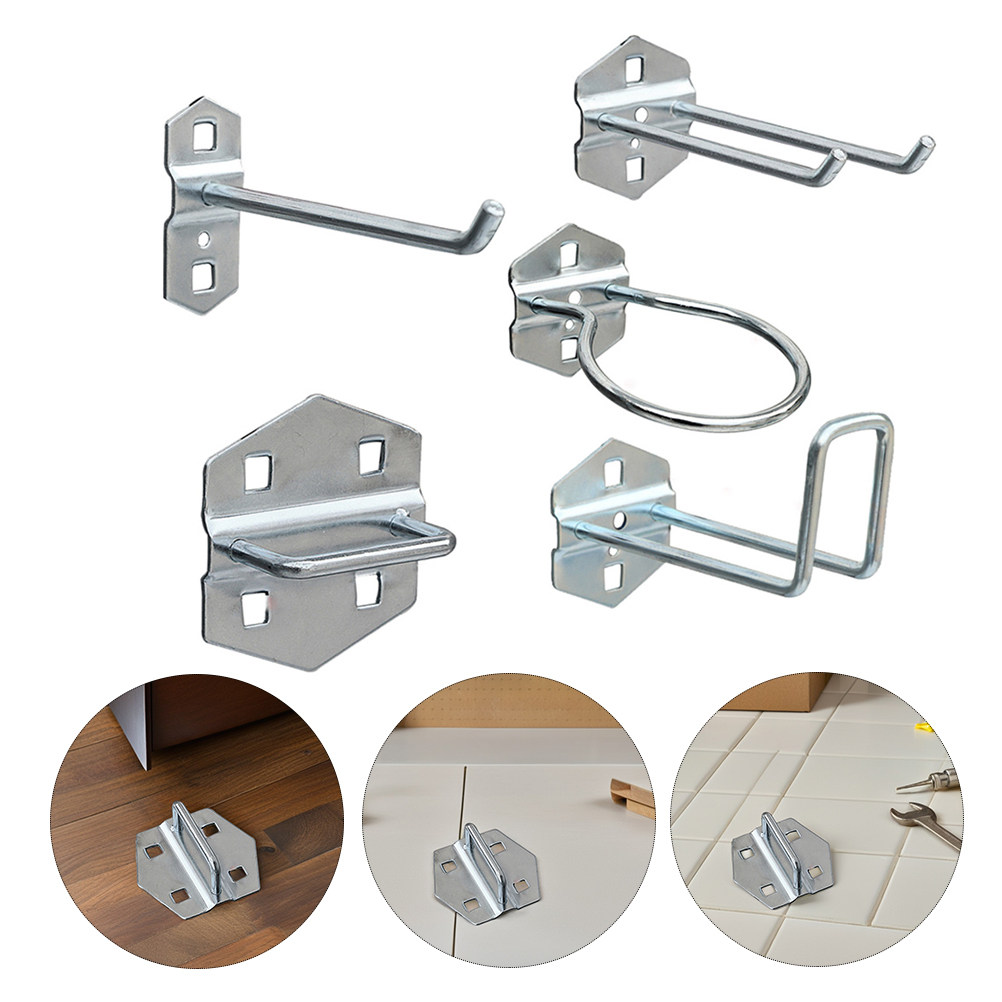Workshop Tools.Hanging Board - 1Set Peg Board Hook Set Metal