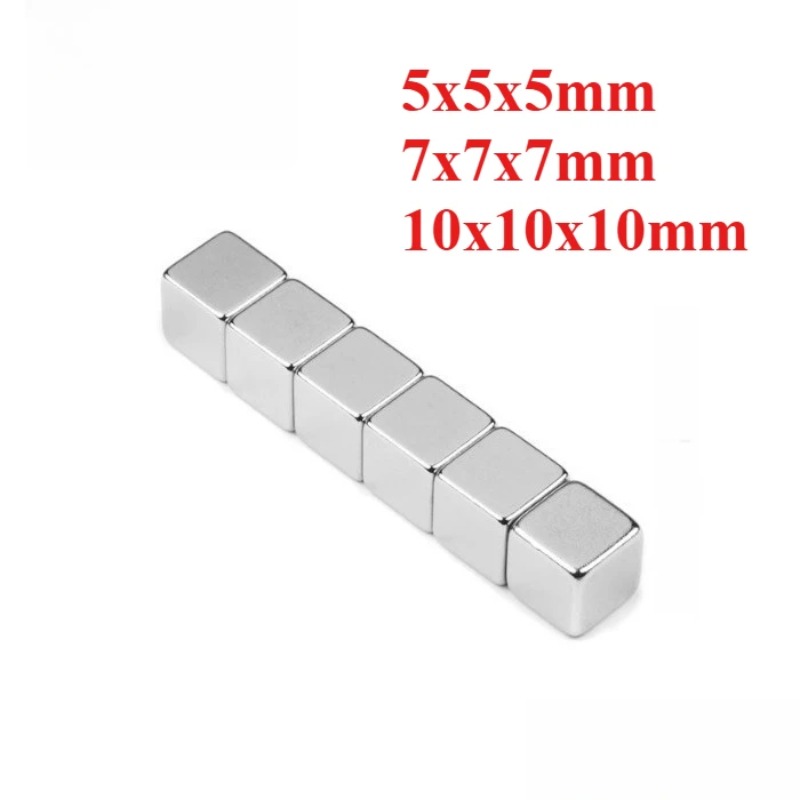 Workshop Tools Photos - Polished Square Magnet Pieces, Fit for