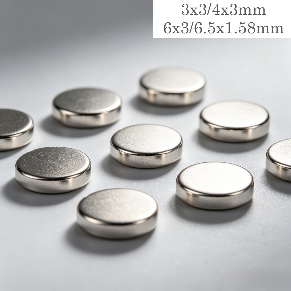 Workshop Tools Photos - Mini Round Magnet Discs 3x3 4x3
