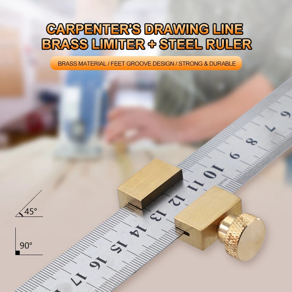 For DIY Projects Brass Angle S - Workshop Marking Tools ulasan dan harga