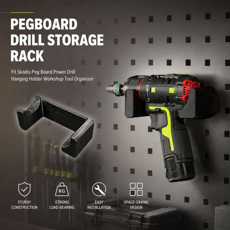Pegboard Drill Storage Rack Fi - Workshop Tools.Hanging Board ulasan dan harga
