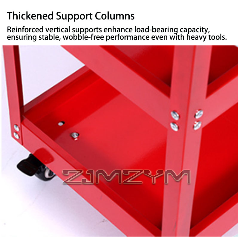 3 Tier Rolling Tool Cart Heavy - Tools Trolley For Workshop ulasan dan harga