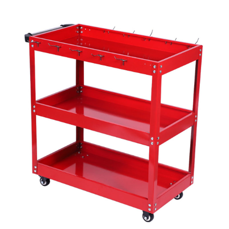 3 Tier Rolling Tool Cart Heavy - Tools Trolley For Workshop ulasan dan harga