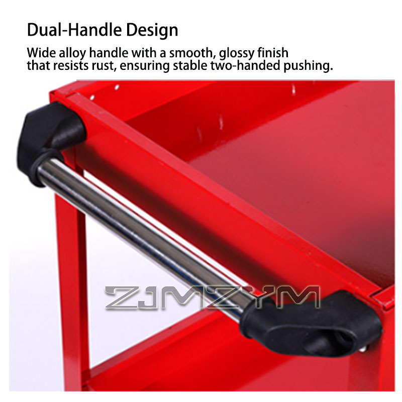 3 Tier Rolling Tool Cart Heavy - Tools Trolley For Workshop ulasan dan harga