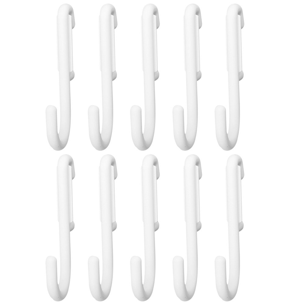 10Pcs Pegboard Hooks J Shape H - Workshop Tools Board ulasan dan harga