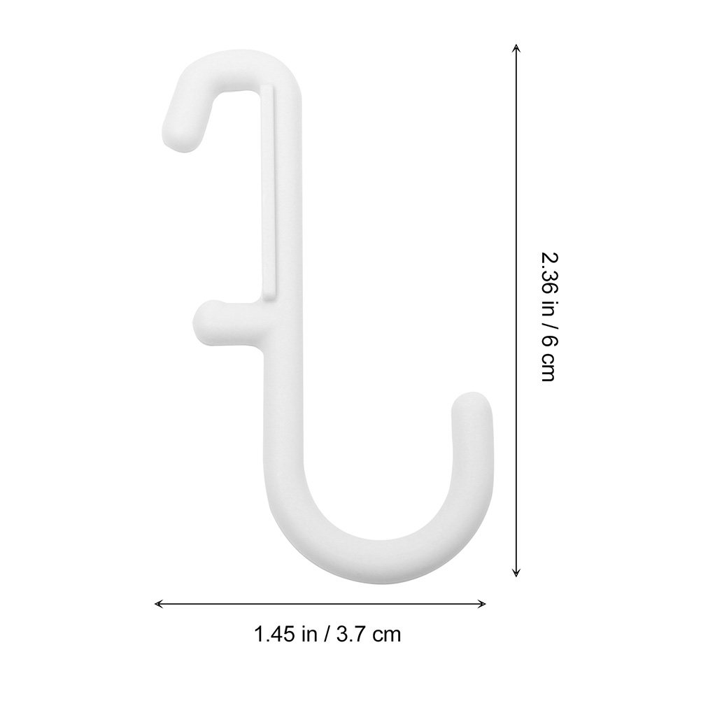 10Pcs Pegboard Hooks J Shape H - Workshop Tools Board ulasan dan harga