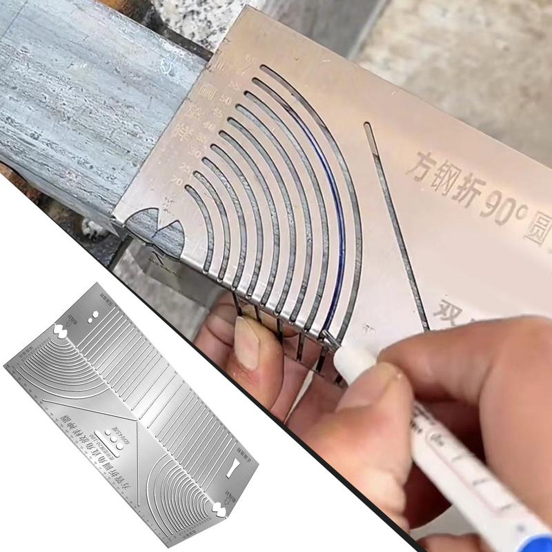 Stainless Steel Angle Arc Mark - Dovetail Marking Guide ulasan dan harga