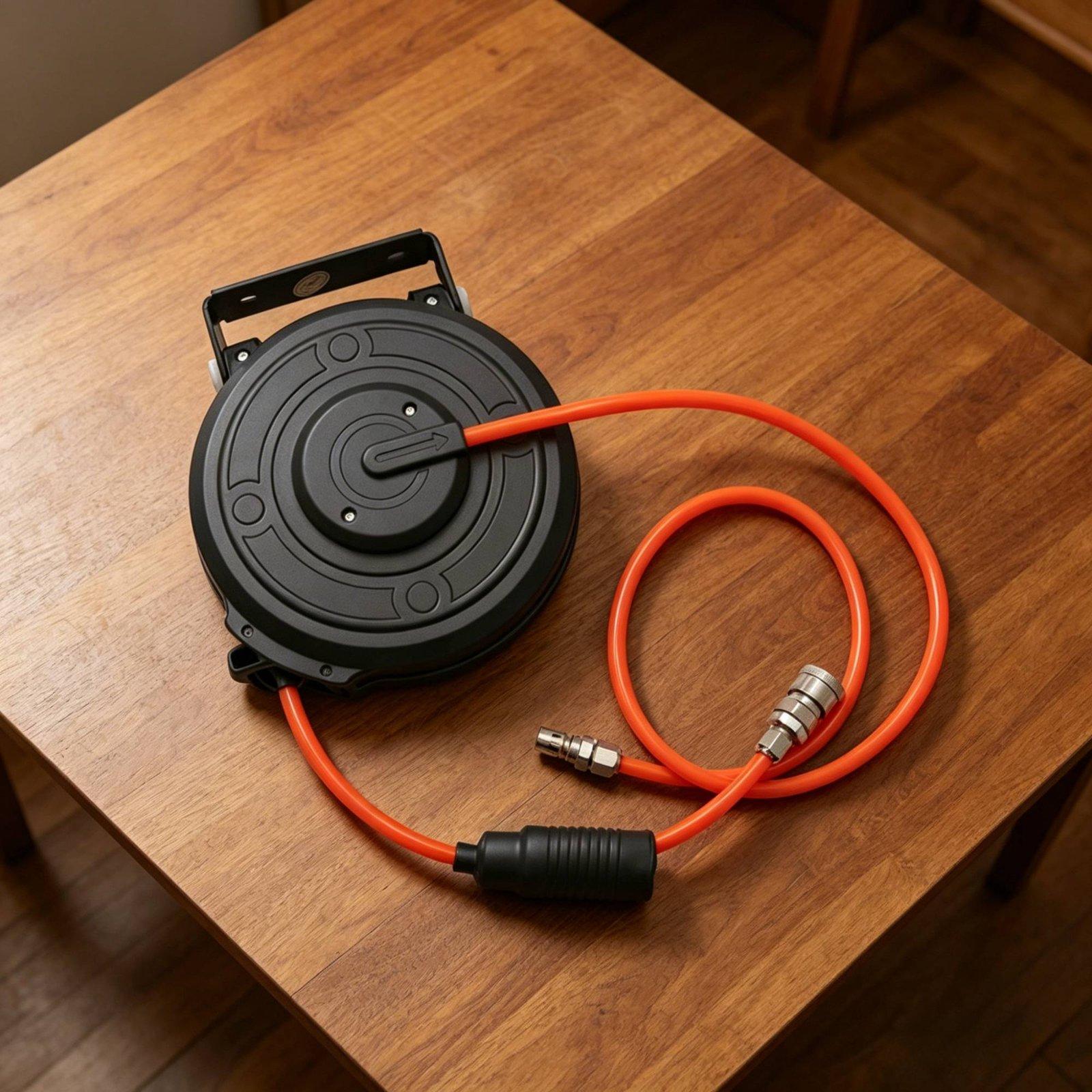 Retractable Pneumatic Air Hose - Tools For Garage ulasan dan harga
