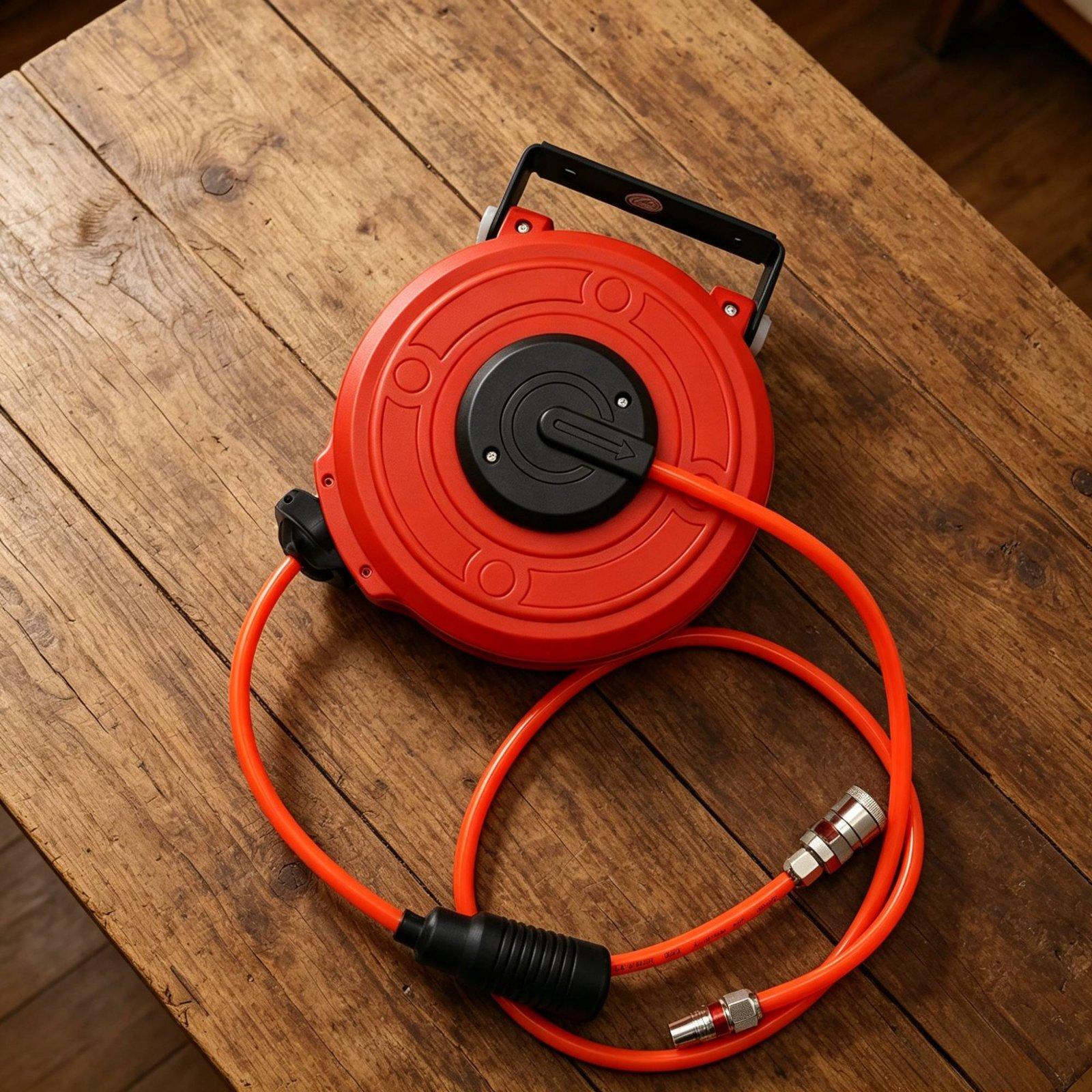 Retractable Pneumatic Air Hose - Tools For Garage ulasan dan harga