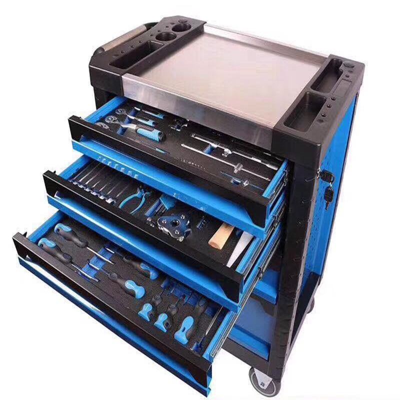 7 Drawers Workshop Metal Steel - Tools Trolley For Workshop ulasan dan harga