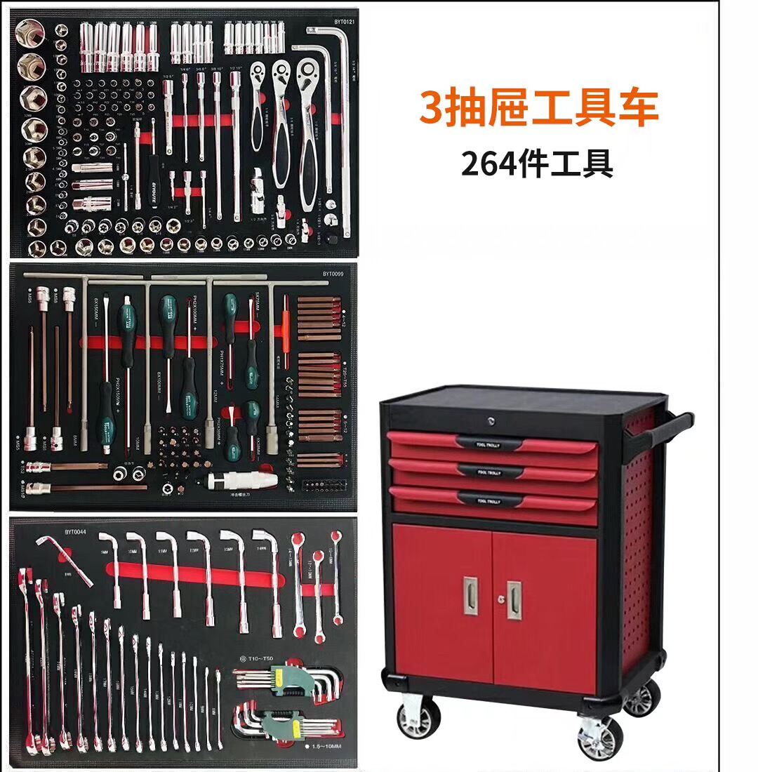 7 Drawers Workshop Metal Steel - Tools Trolley For Workshop ulasan dan harga