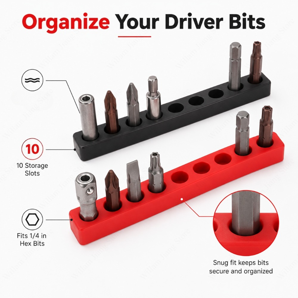 Screwdriver Bit Storage Cases  - Workshop Tools Used ulasan dan harga