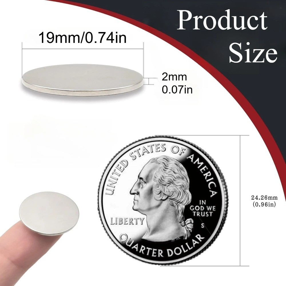 Circle Magnet 19x2mm Round Mag - Workshop Tools Used ulasan dan harga