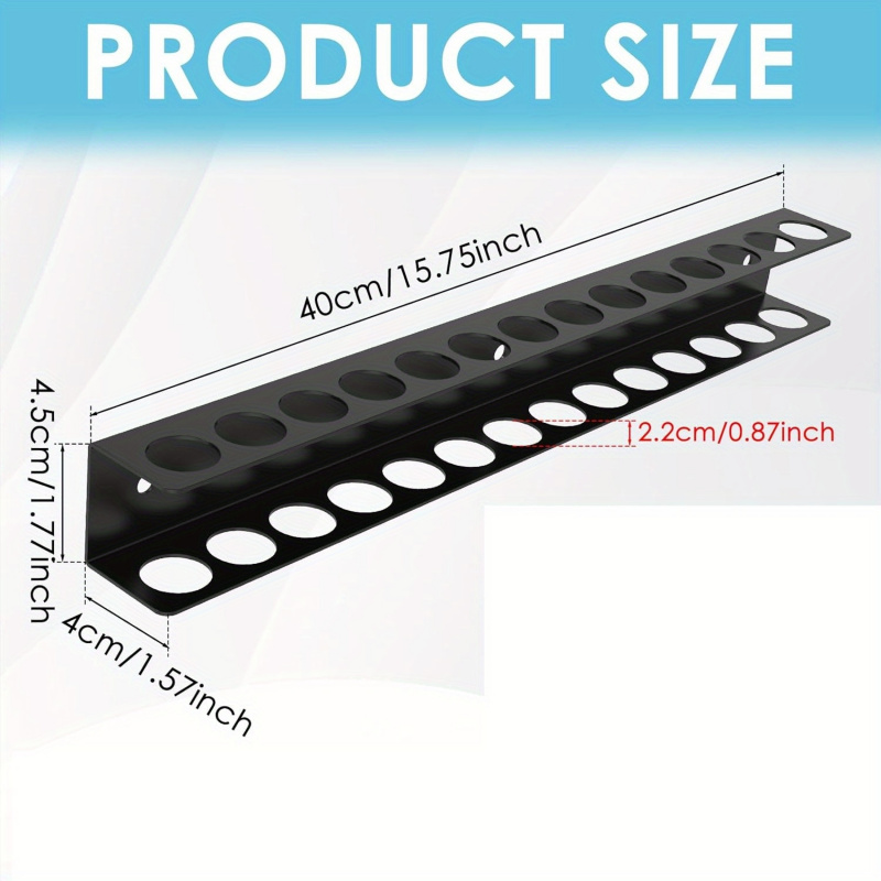 14Wall-mounted anti-rust tool  - Workshop Tools Board ulasan dan harga