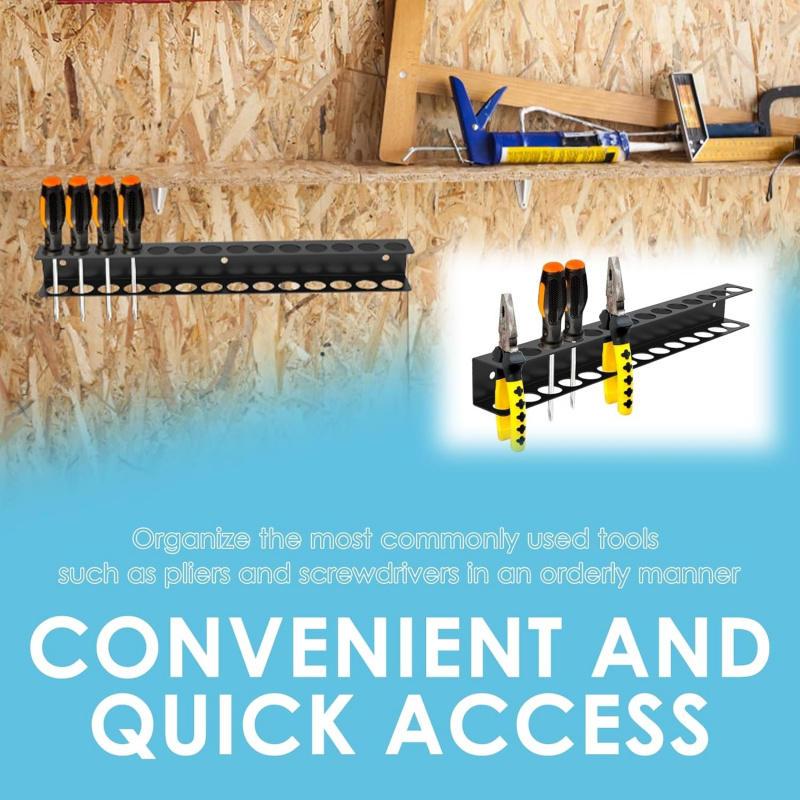 14Wall-mounted anti-rust tool  - Workshop Tools Board ulasan dan harga