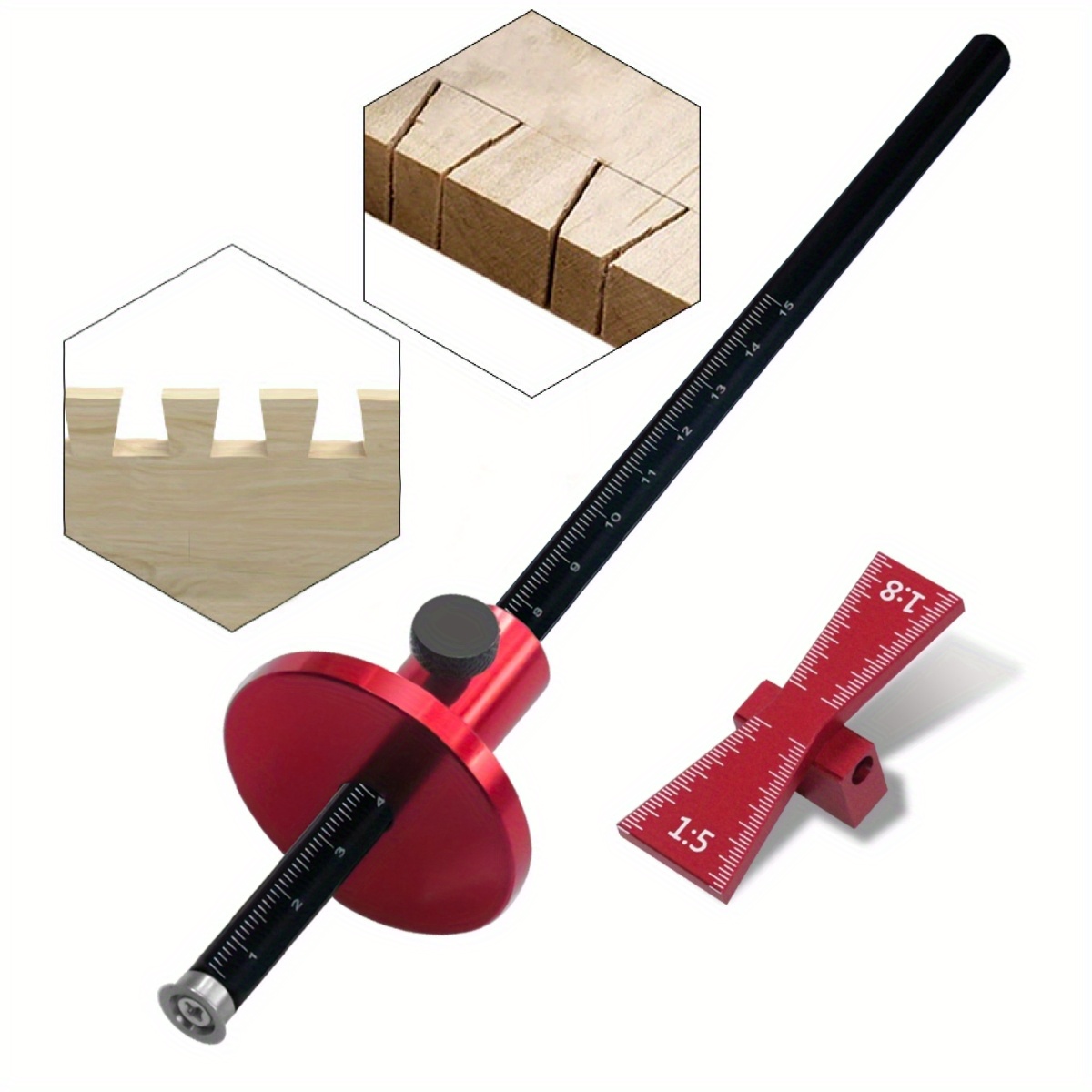 Bearing Wheel Cutter for Soft  - Dovetail Marking Guide ulasan dan harga