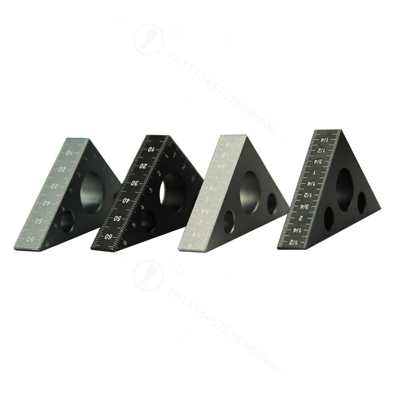 Thick Aluminum Triangle Ruler  - Workshop Marking Tools ulasan dan harga