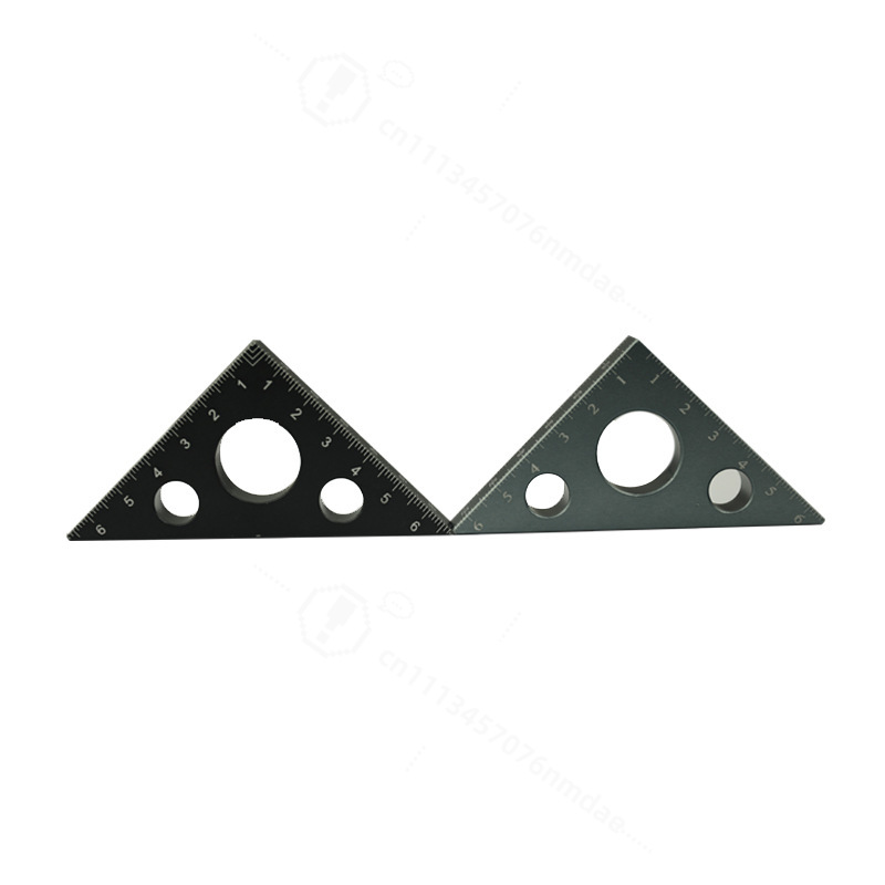 Thick Aluminum Triangle Ruler  - Workshop Marking Tools ulasan dan harga