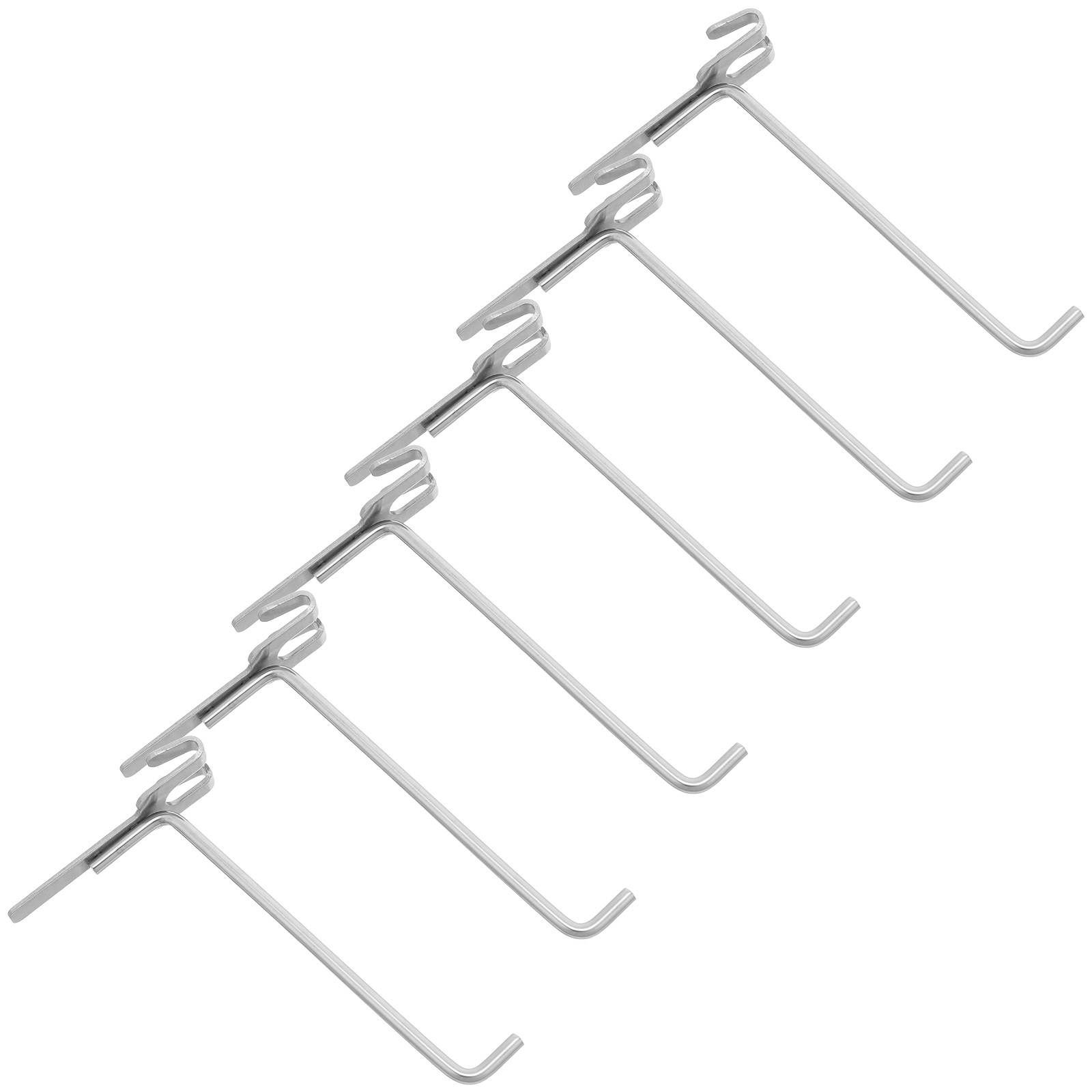 6Pcs Stainless Steel Pegboard  - Workshop Tools Board ulasan dan harga