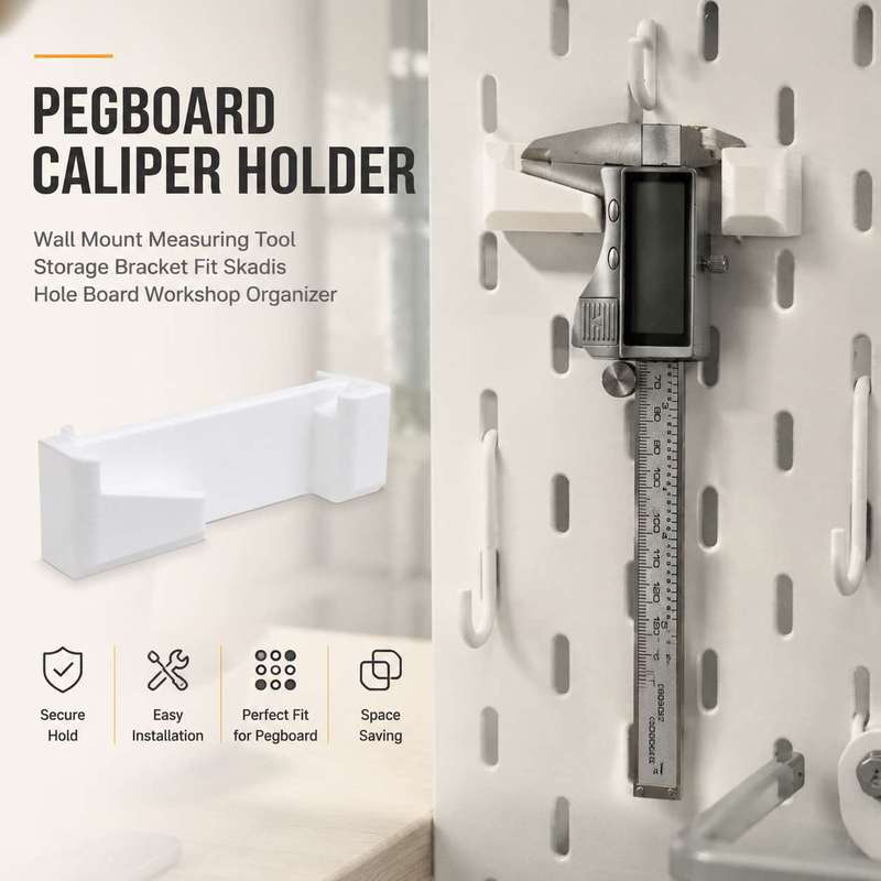 Pegboard Caliper Holder Wall M - Workshop Tools Board ulasan dan harga