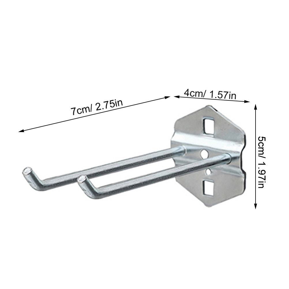 1Set Peg Board Hook Set Metal  - Workshop Tools.Hanging Board ulasan dan harga
