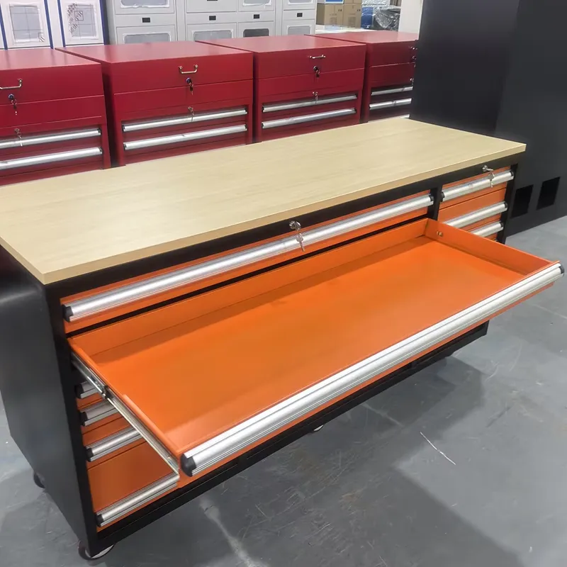Customized Drawer Tool Cabinet - Tools Trolley For Workshop ulasan dan harga