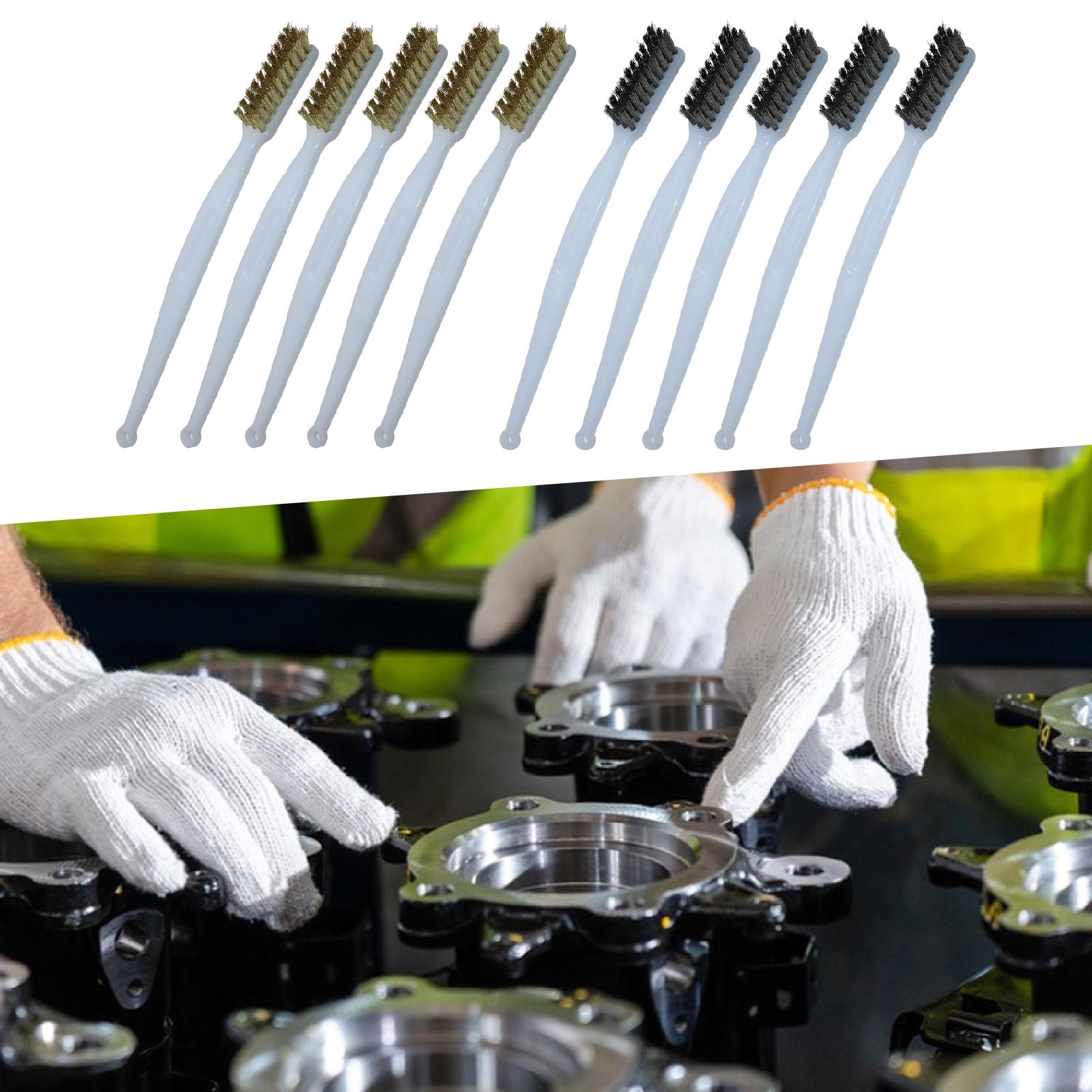 Wire Brush Set Copper Bristles - Workshop Cleaning Tools ulasan dan harga
