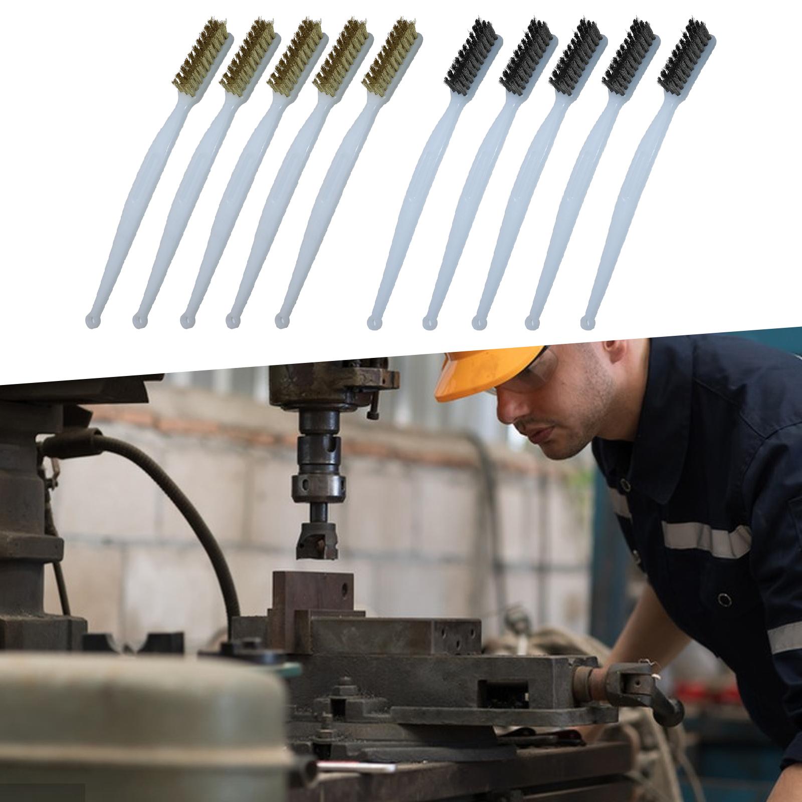 Wire Brush Set Copper Bristles - Workshop Cleaning Tools ulasan dan harga