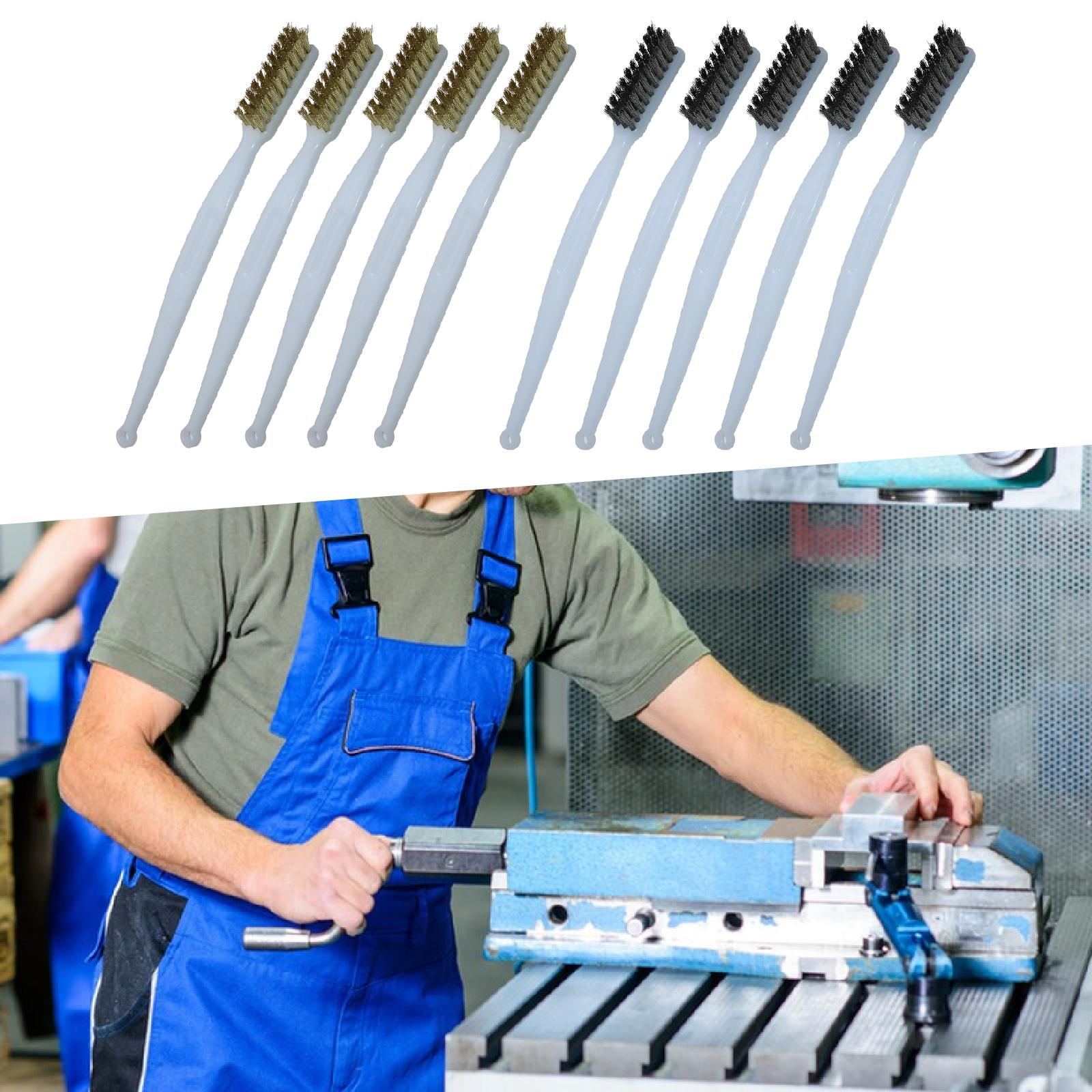 Wire Brush Set Copper Bristles - Workshop Cleaning Tools ulasan dan harga
