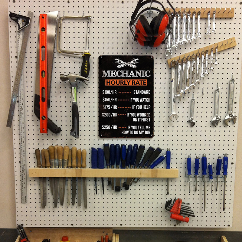 1pc, Mechanic Hourly Rate Meta - Workshop Tools Hours ulasan dan harga