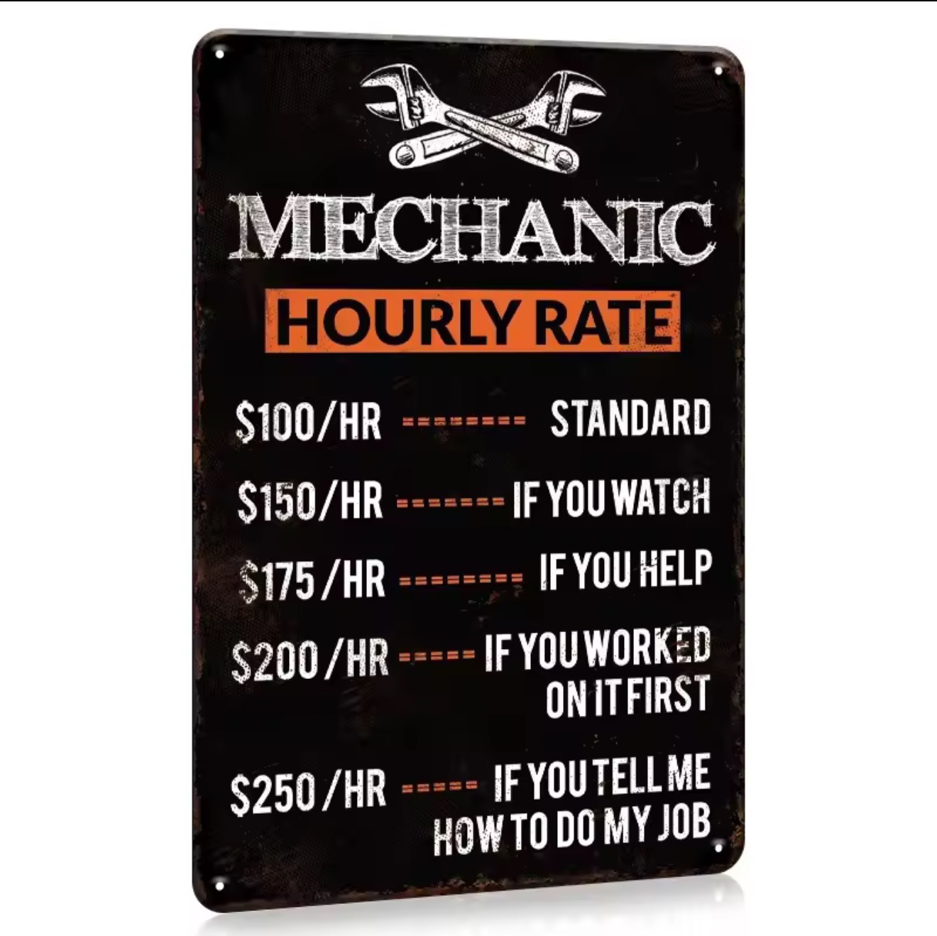 1pc, Mechanic Hourly Rate Meta - Workshop Tools Hours ulasan dan harga