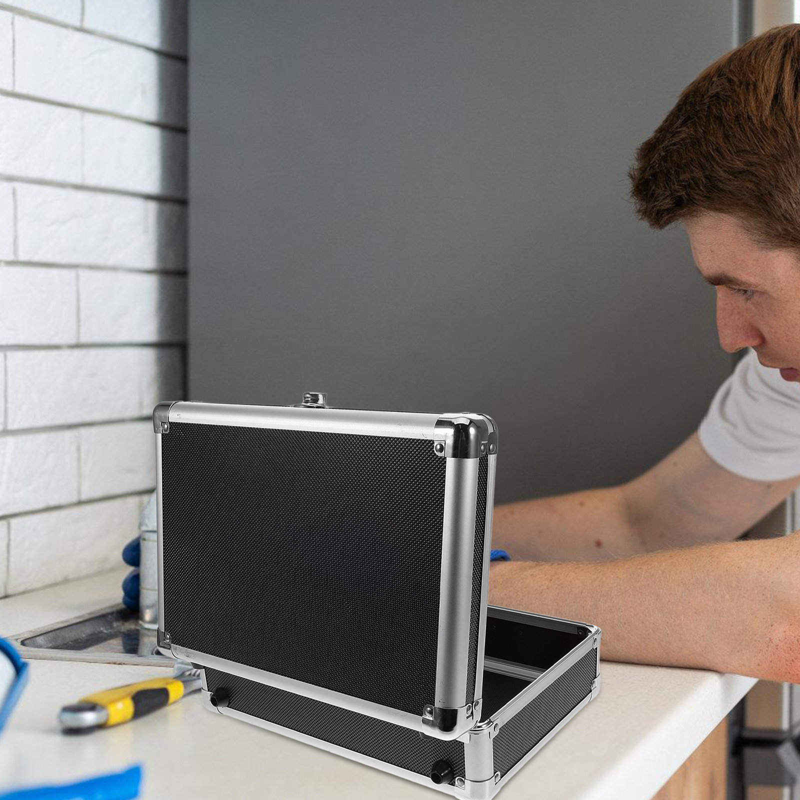 Large Aluminum Alloy Toolbox O - Design Tools Workshop ulasan dan harga