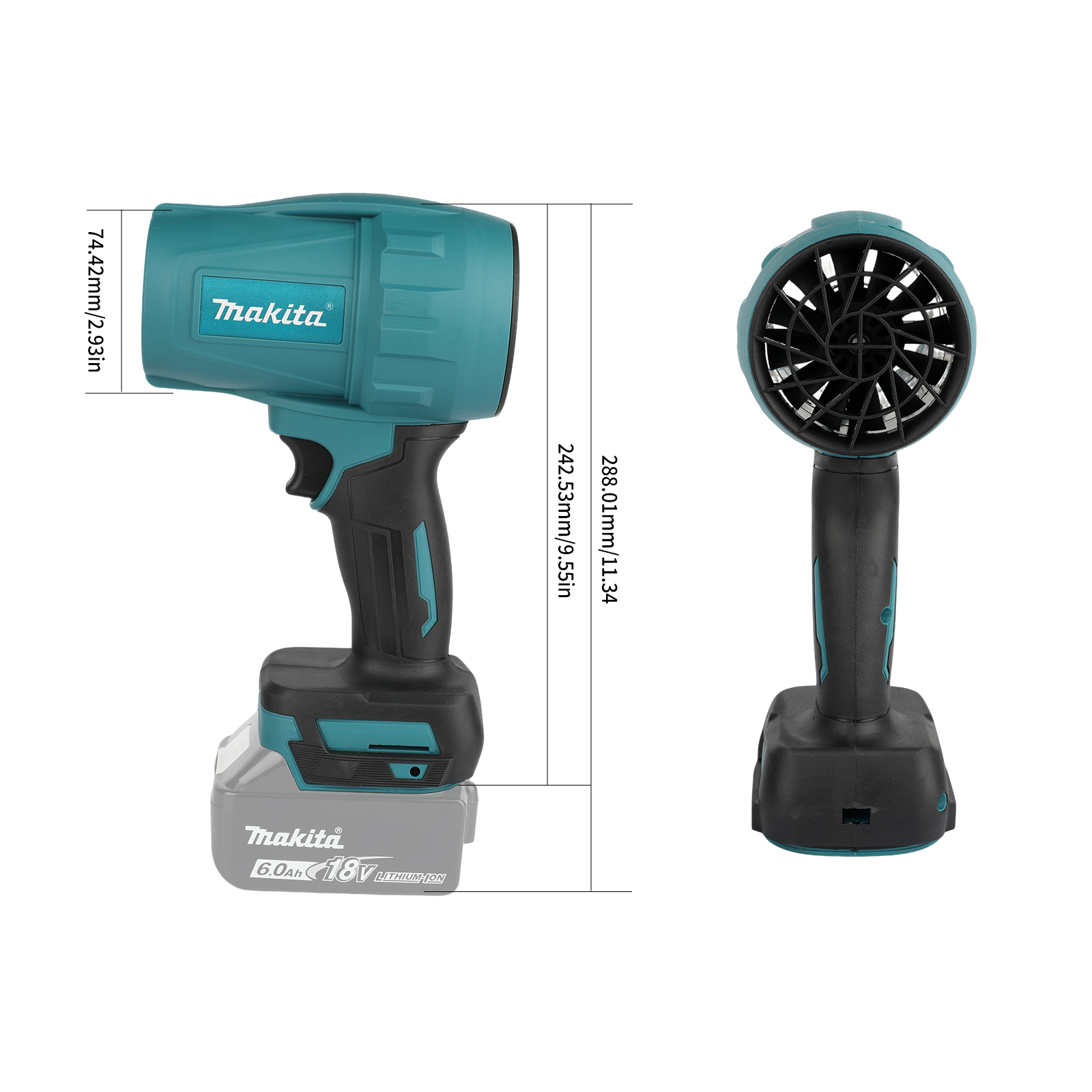 Makita 18V Turbo Blower 30000R - Workshop Cleaning Tools ulasan dan harga