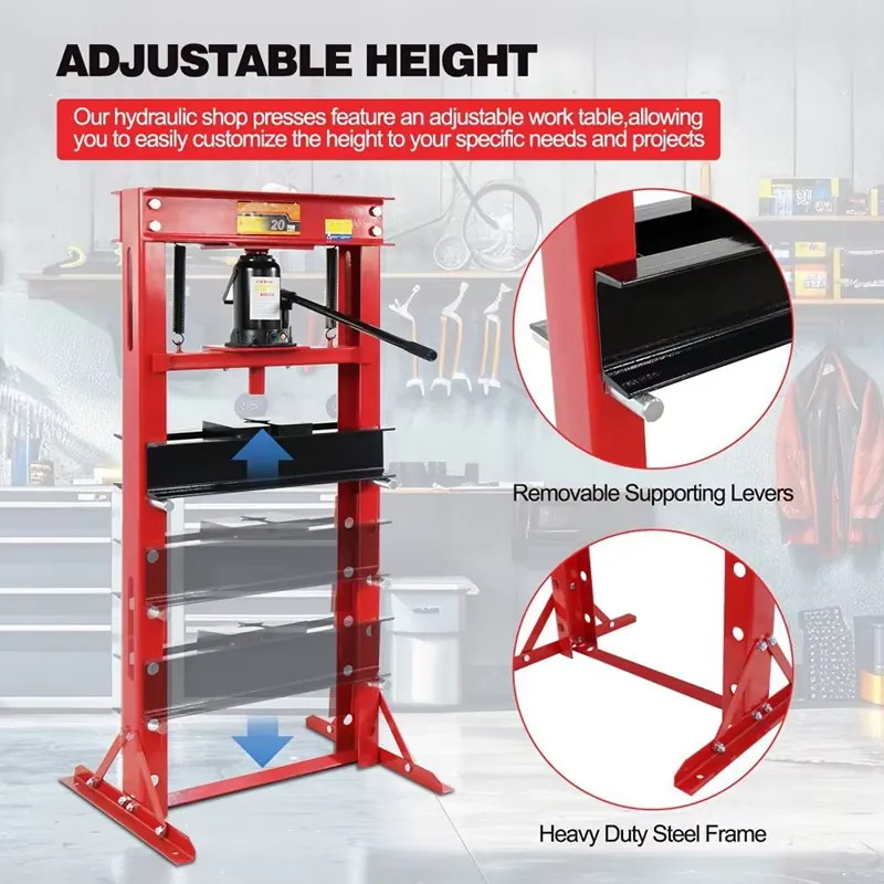 20 Ton H-frame Hydraulic Works - Workshop Tools Used ulasan dan harga