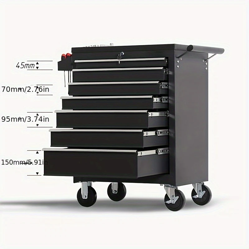 1pc Heavy Duty 7-Drawer Metal  - Design Tools Workshop ulasan dan harga