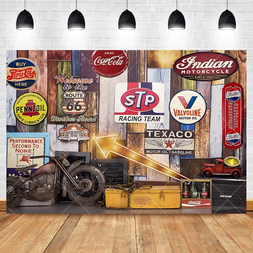 Retro Motorcycle Car Repairs G - Workshop Tools Photos ulasan dan harga