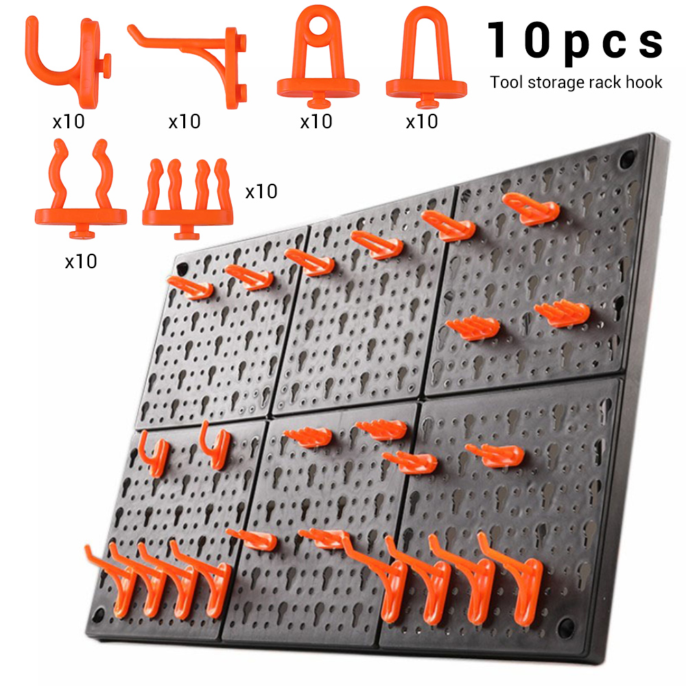 10pc Wall-Mounted Hardware Too - Workshop Tools.Hanging Board ulasan dan harga