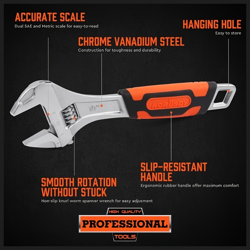 3Pcs Adjustable Wrench Set - 6 - Design Tools Workshop ulasan dan harga