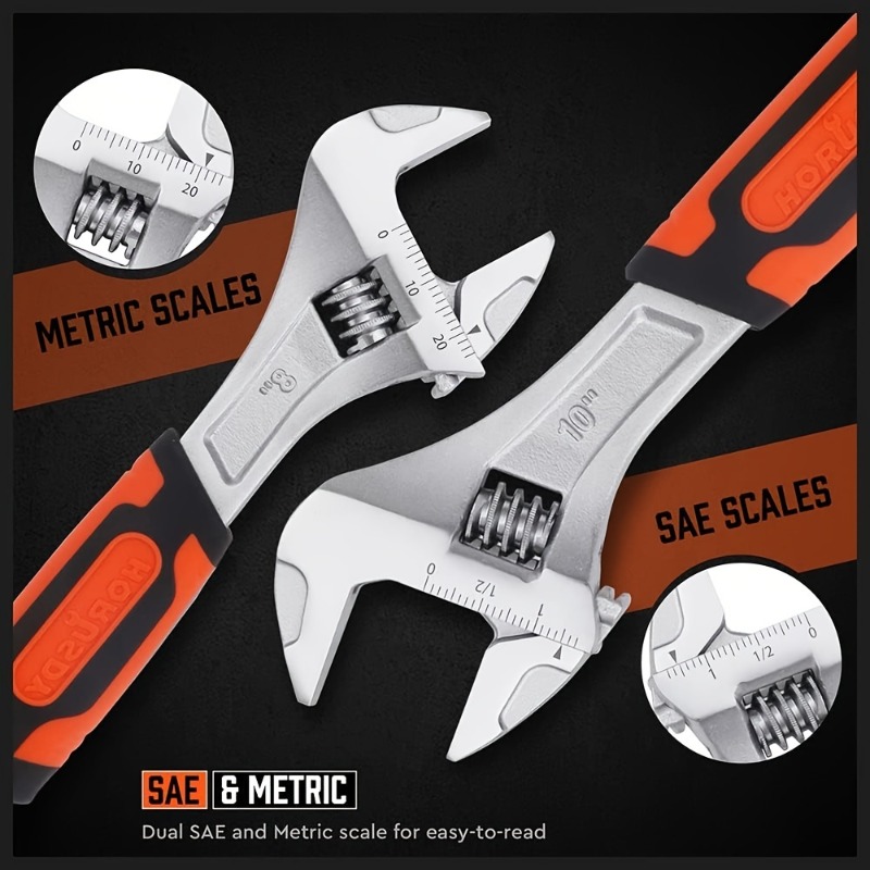 3Pcs Adjustable Wrench Set - 6 - Design Tools Workshop ulasan dan harga
