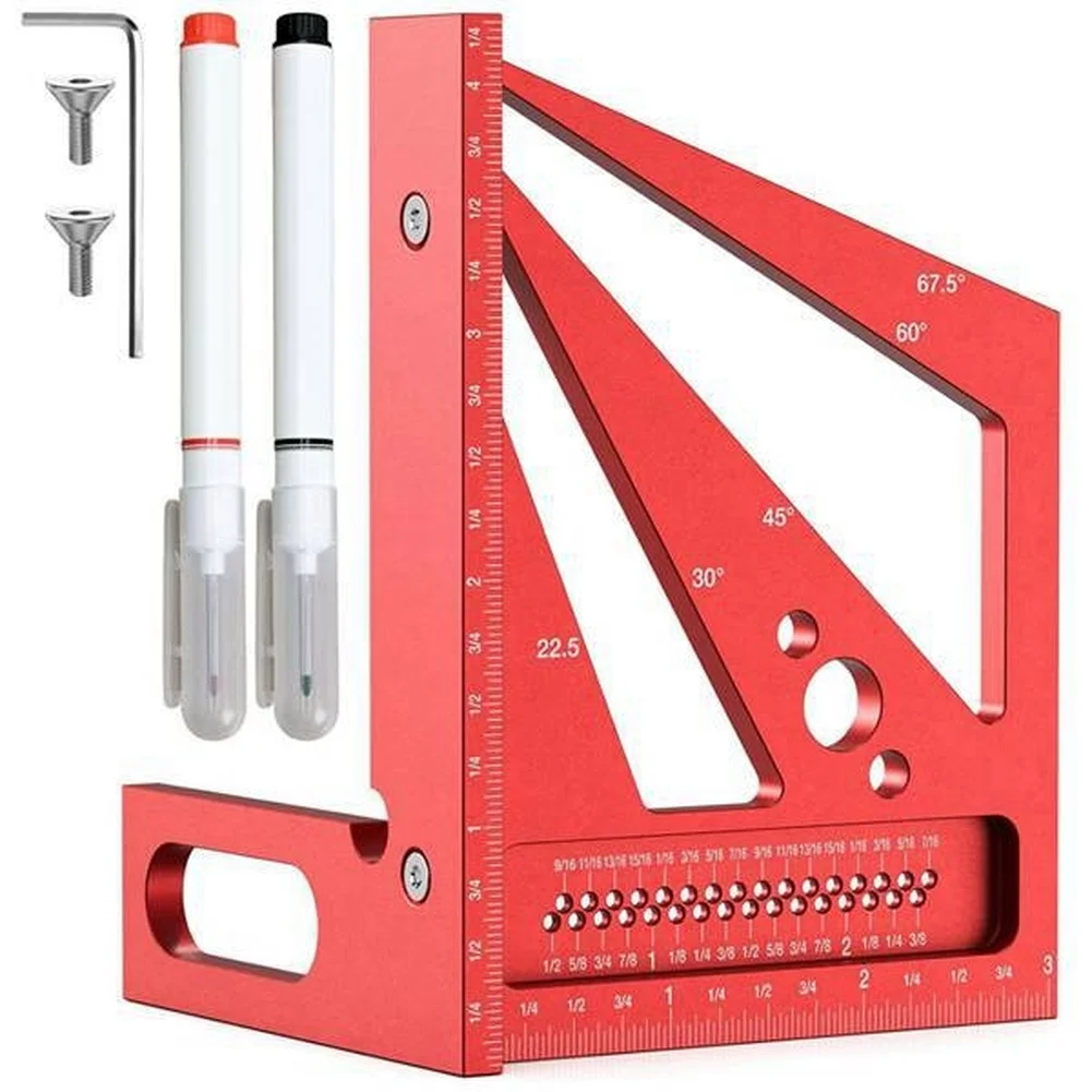 Red 3D Multi Angle Measuring R - Workshop Marking Tools ulasan dan harga
