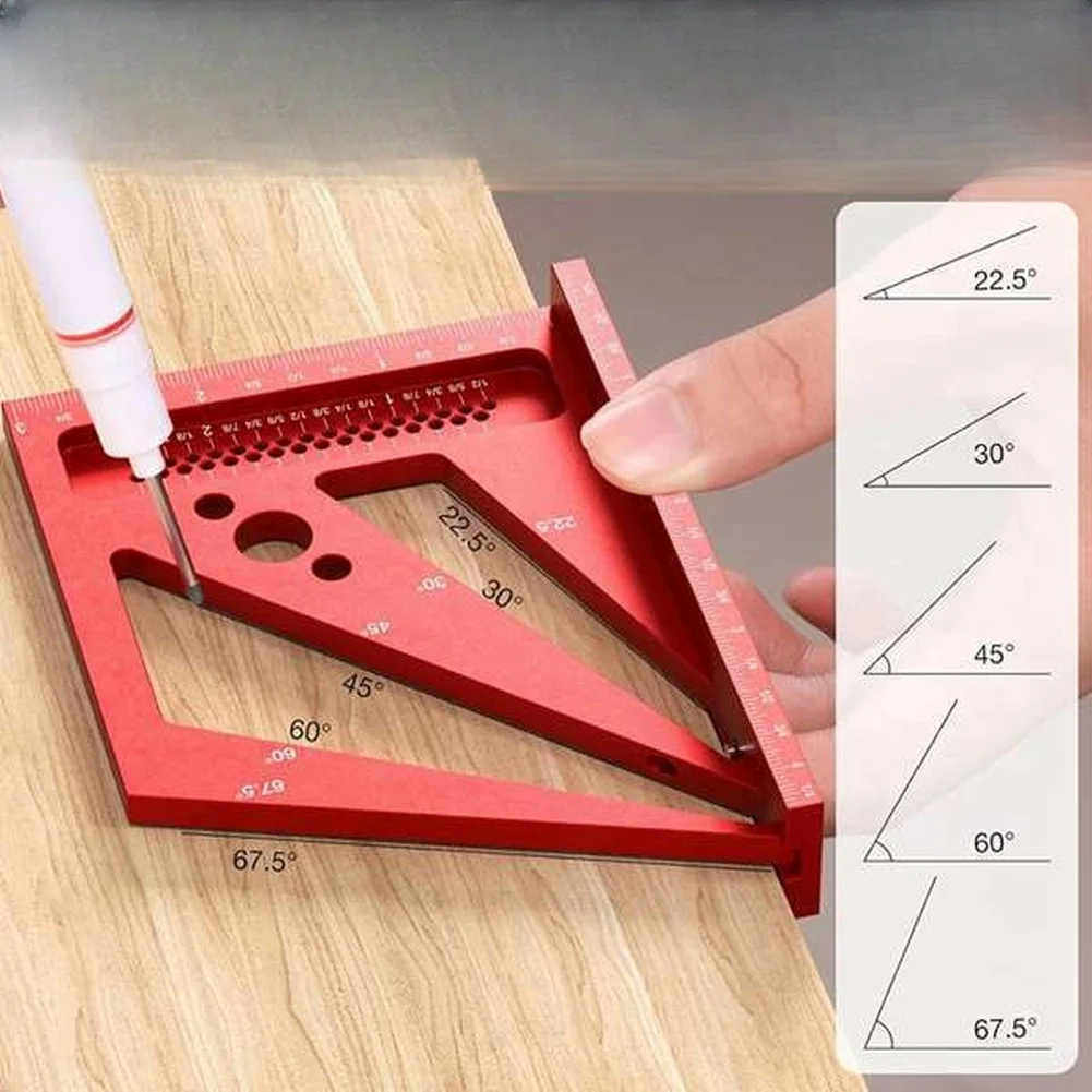 Red 3D Multi Angle Measuring R - Workshop Marking Tools ulasan dan harga